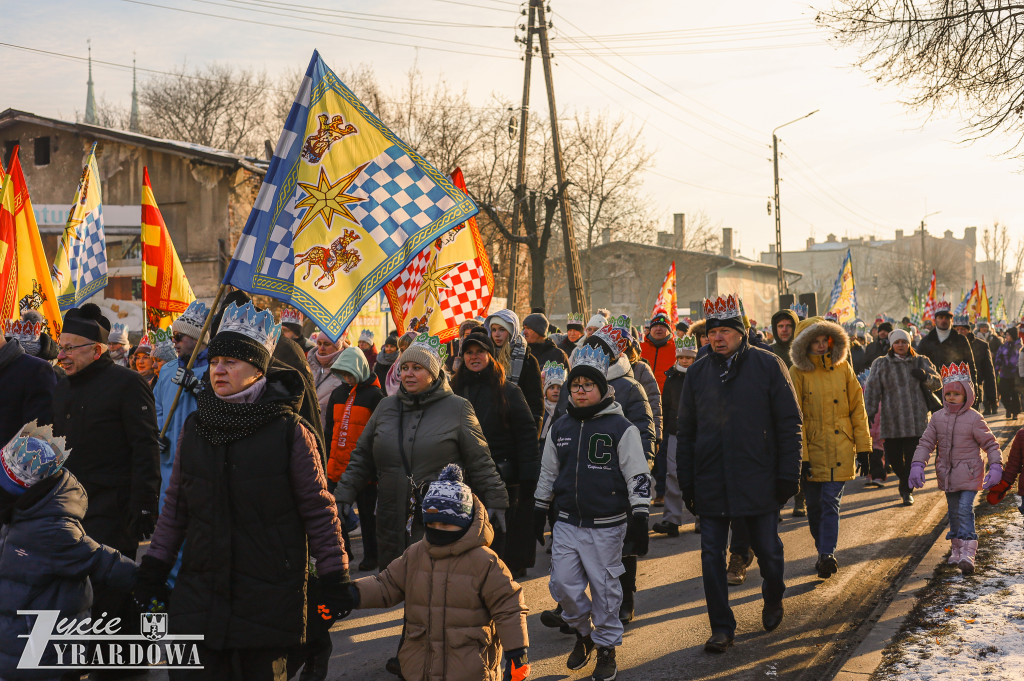 Orszak Trzech Króli przeszedł ulicami Żyrardowa