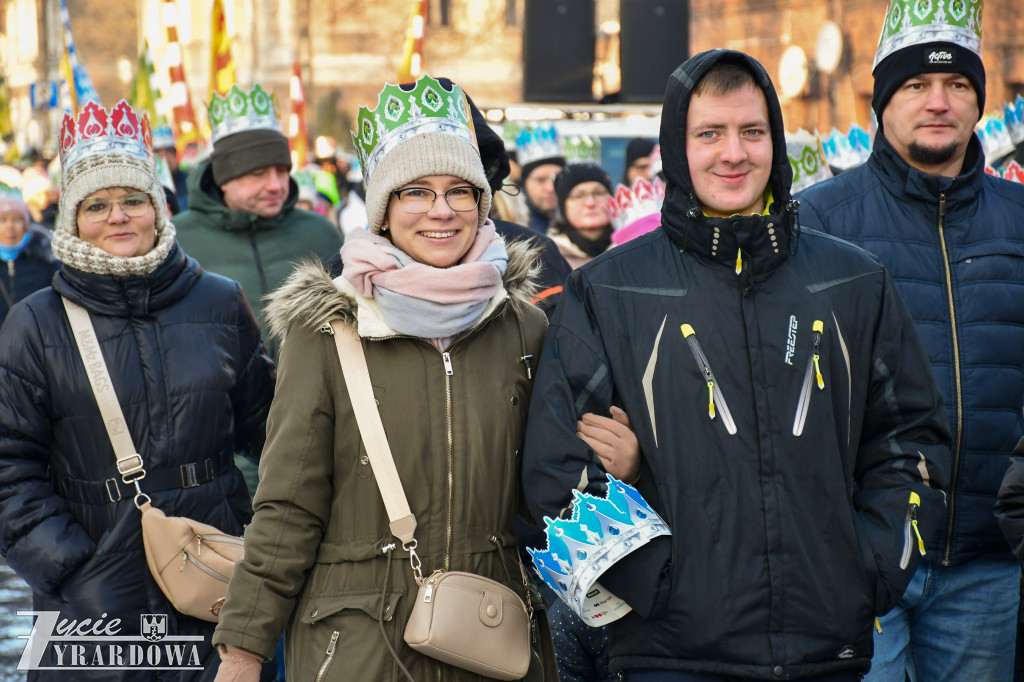 Orszak Trzech Króli przeszedł ulicami Żyrardowa