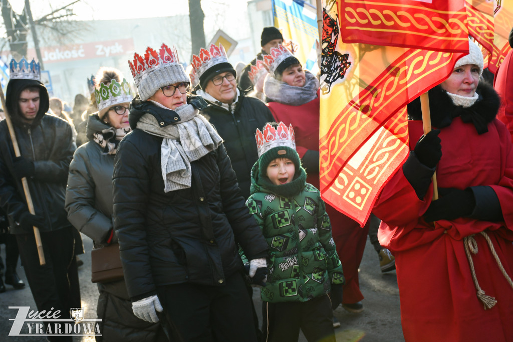 Orszak Trzech Króli przeszedł ulicami Żyrardowa