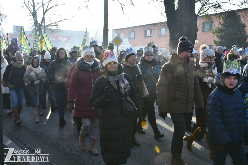 Orszak Trzech Króli przeszedł ulicami Żyrardowa