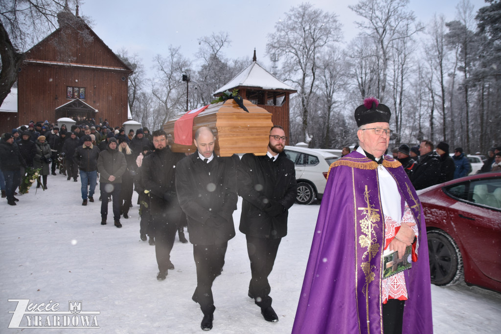 Setki osób pożegnały swojego radnego i przyjaciela
