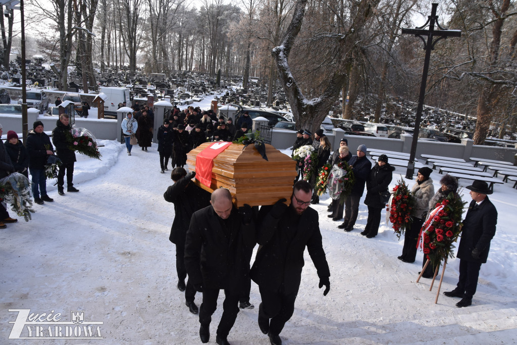 Setki osób pożegnały swojego radnego i przyjaciela