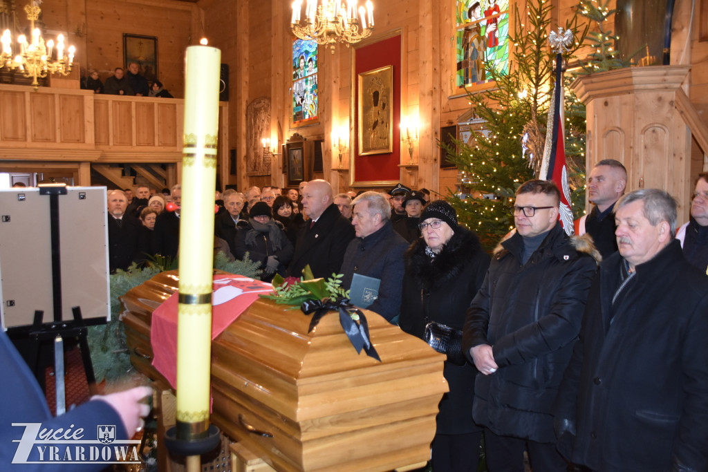 Setki osób pożegnały swojego radnego i przyjaciela