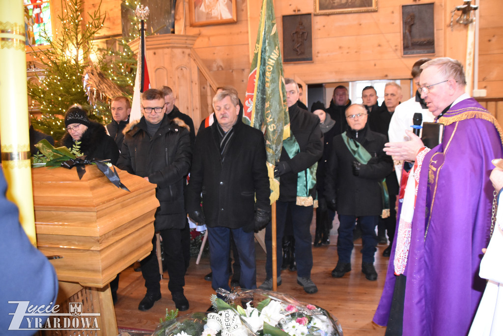 Setki osób pożegnały swojego radnego i przyjaciela