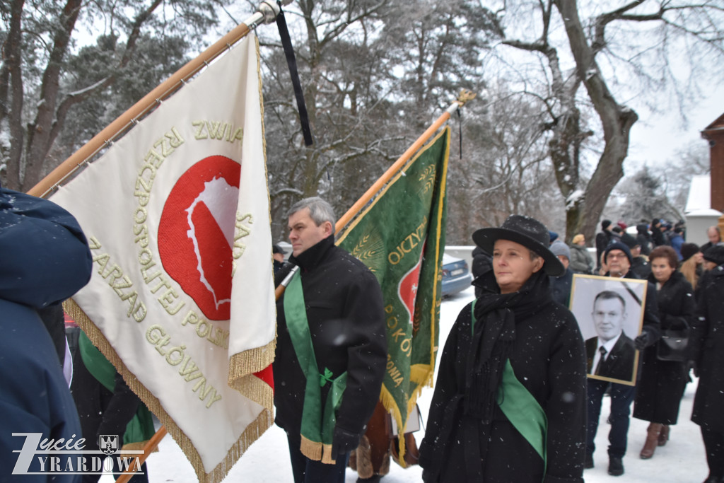 Setki osób pożegnały swojego radnego i przyjaciela