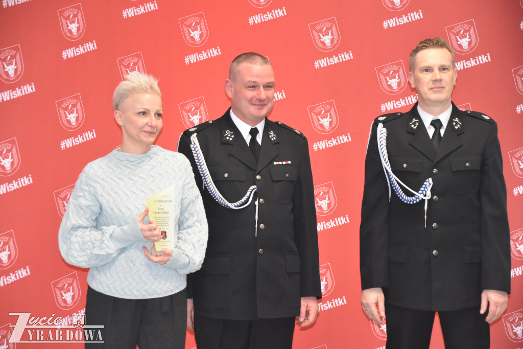 Radośnie witano nowe „dziecko” w strażackiej rodzinie