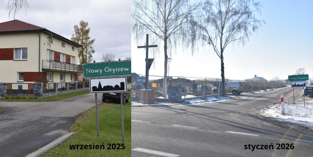 Nowy Oryszew - wyburzone domy i… ostatnich 10 gospodarzy