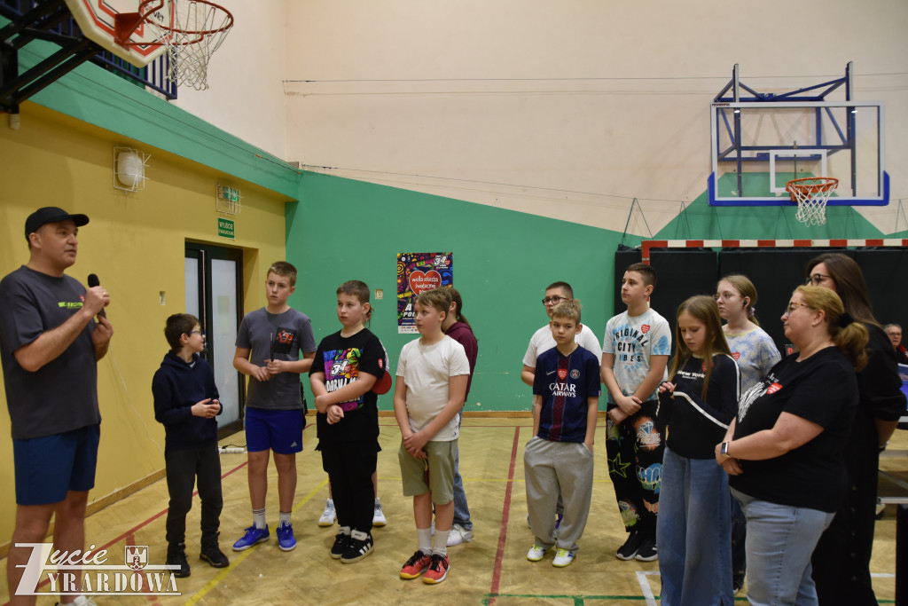 Gmina Radziejowice - gorące serca WOŚP i tenis stołowy