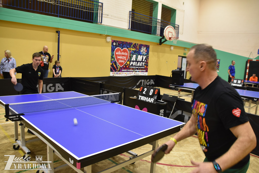 Gmina Radziejowice - gorące serca WOŚP i tenis stołowy