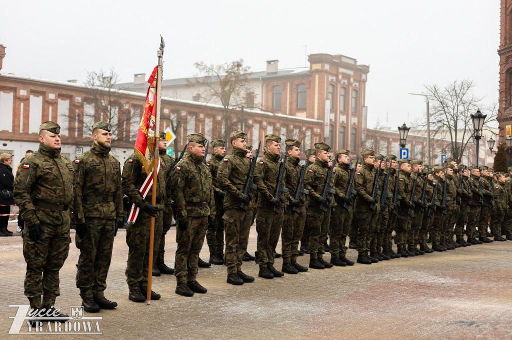Żyrardów:  Żołnierze złożyli przysięgę