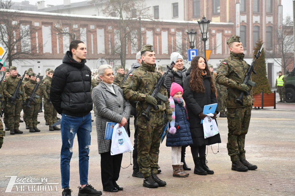 Żyrardów:  Żołnierze złożyli przysięgę