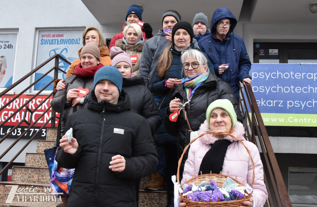 Rozdali Żyrardowianom setki pięknych serc