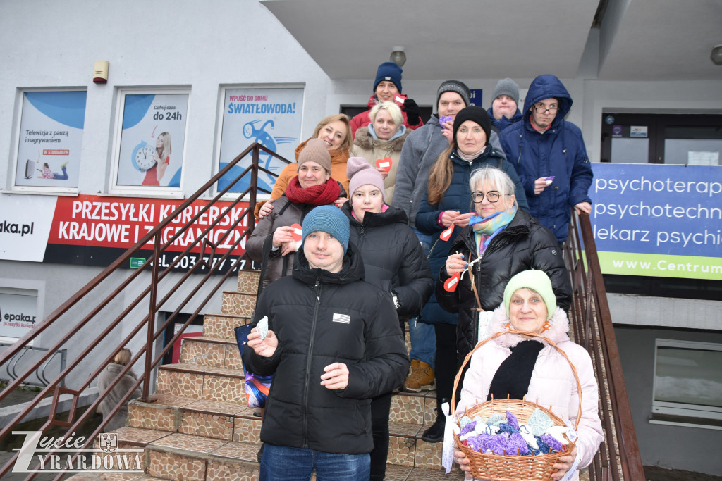 Rozdali Żyrardowianom setki pięknych serc