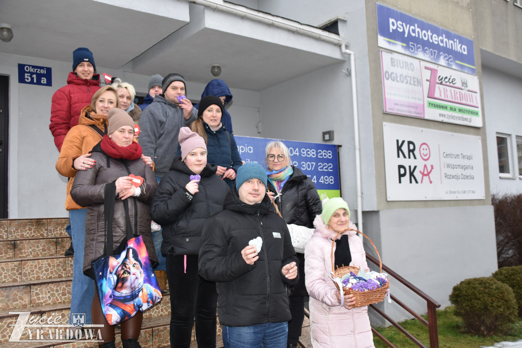 Rozdali Żyrardowianom setki pięknych serc