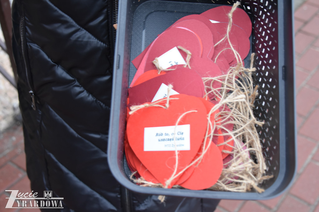 Rozdali Żyrardowianom setki pięknych serc