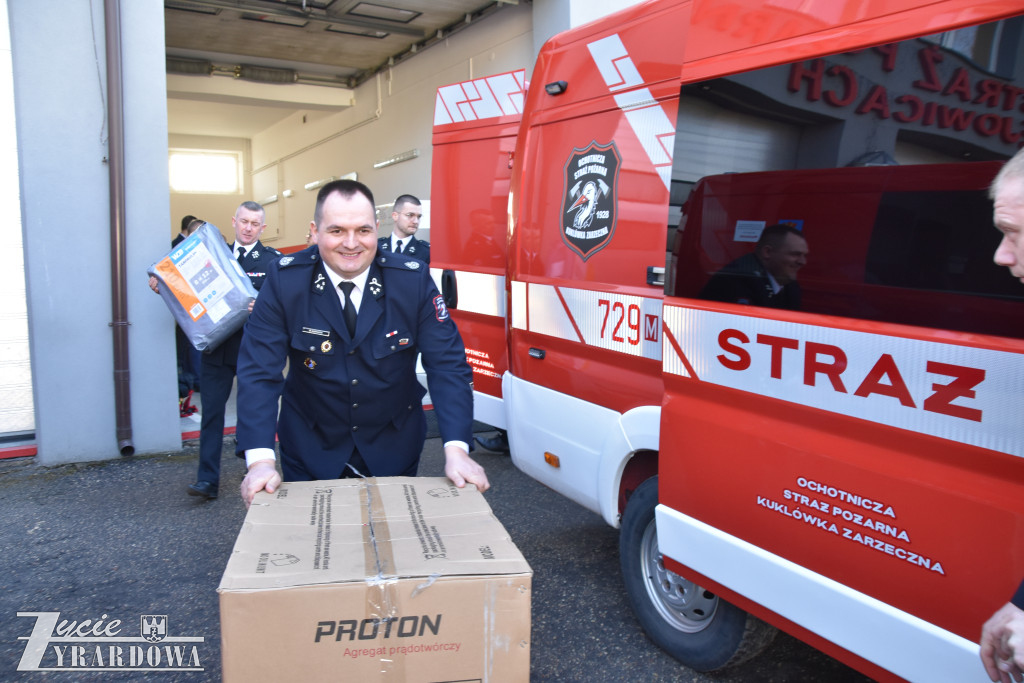 Strażacy otrzymali wyposażenie za 100 tysięcy złotych