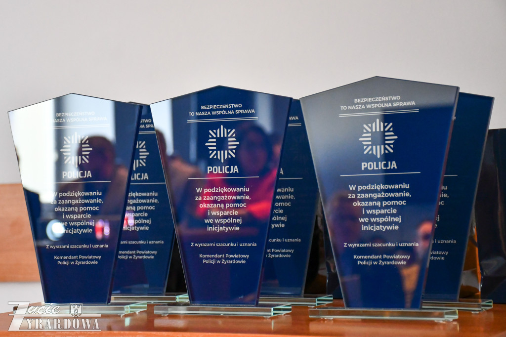 Roczna odprawa w KPP w Żyrardowie