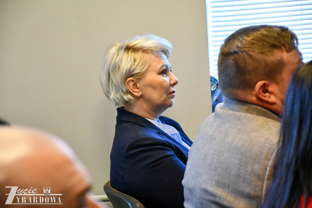 Roczna odprawa w KPP w Żyrardowie