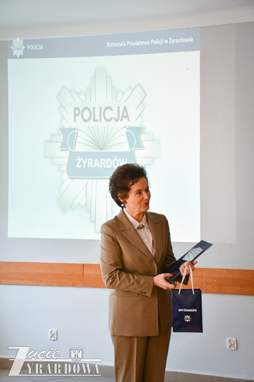 Roczna odprawa w KPP w Żyrardowie
