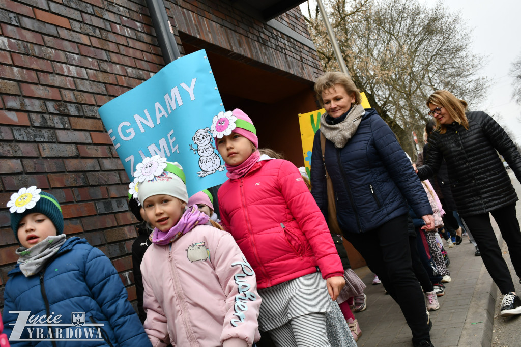 Wiosenna radość na ulicach miasta