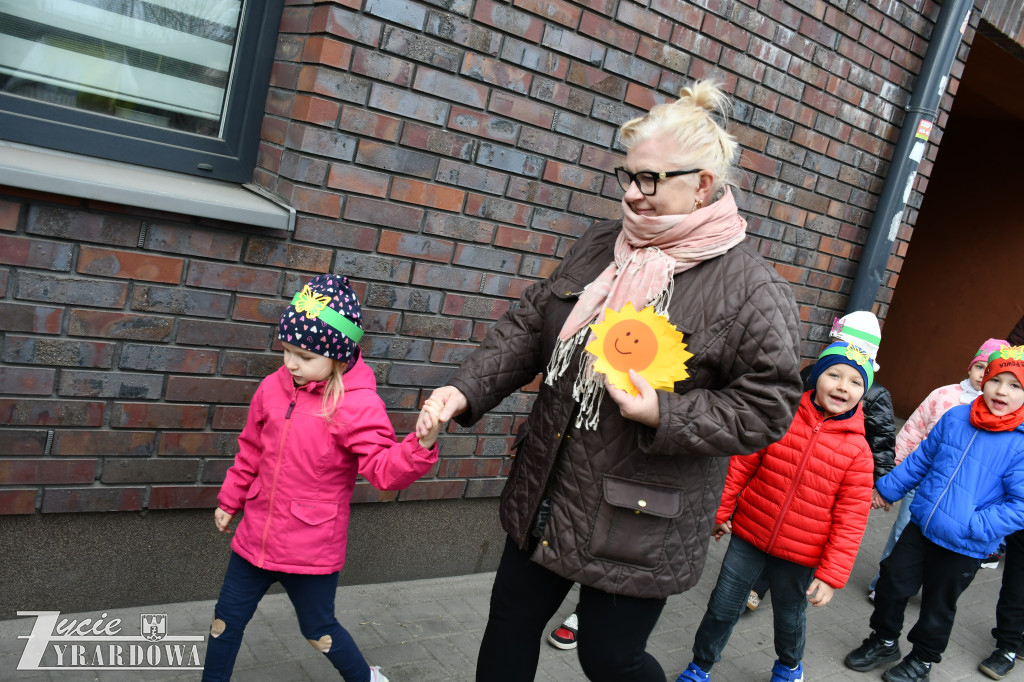 Wiosenna radość na ulicach miasta