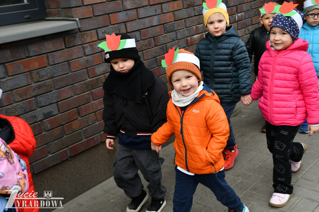 Wiosenna radość na ulicach miasta