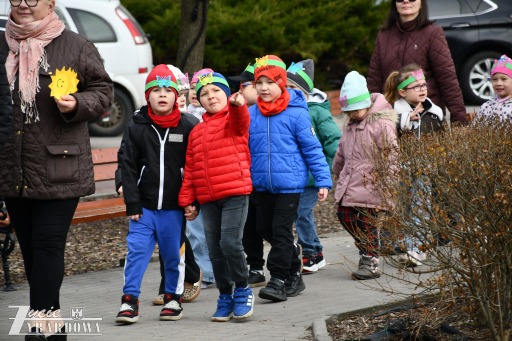 Wiosenna radość na ulicach miasta