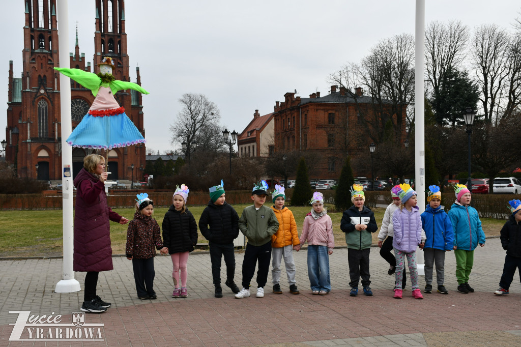 Wiosenna radość na ulicach miasta