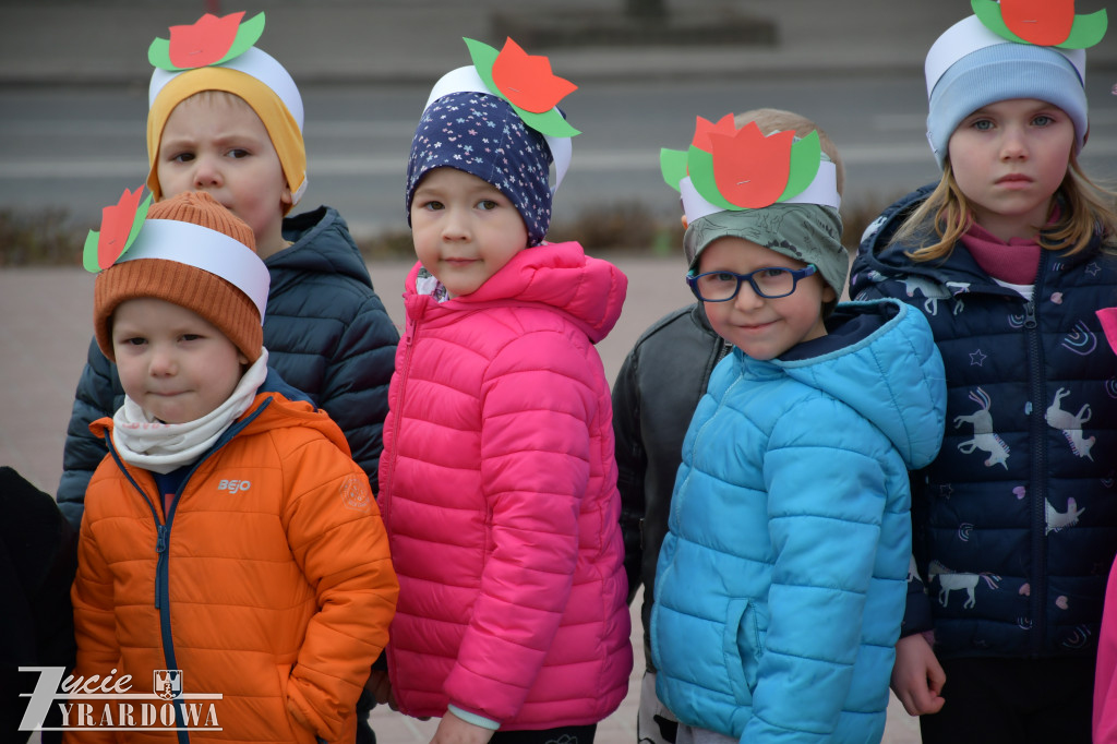 Wiosenna radość na ulicach miasta