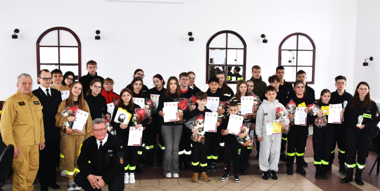 Młodzi strażacy z Żyrardowa i Osuchowa - bezkonkurencyjni