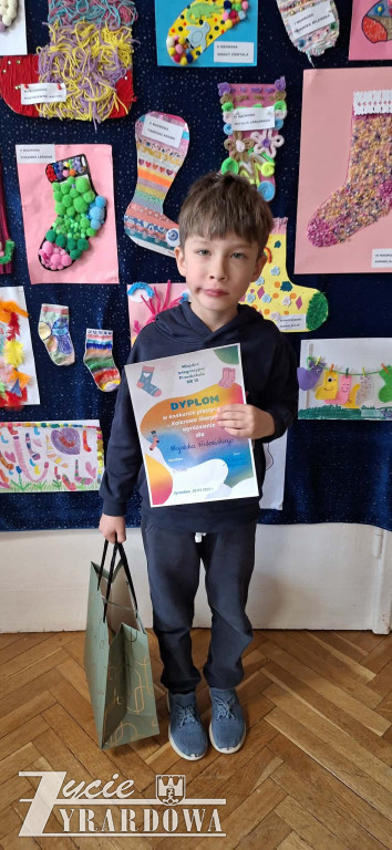 Kolorowa skarpetka w MIP nr 10