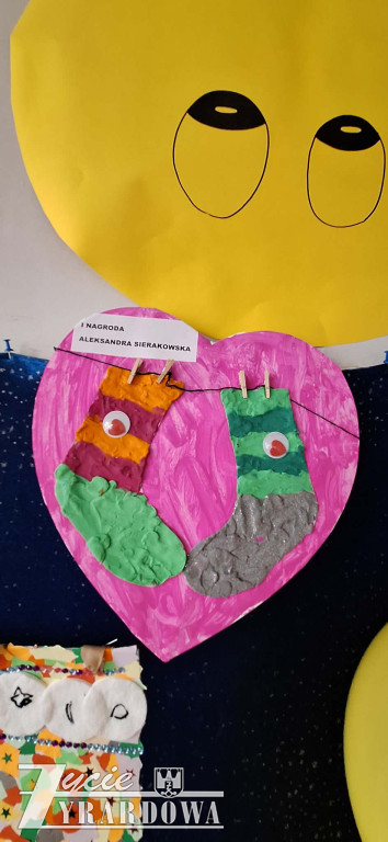 Kolorowa skarpetka w MIP nr 10