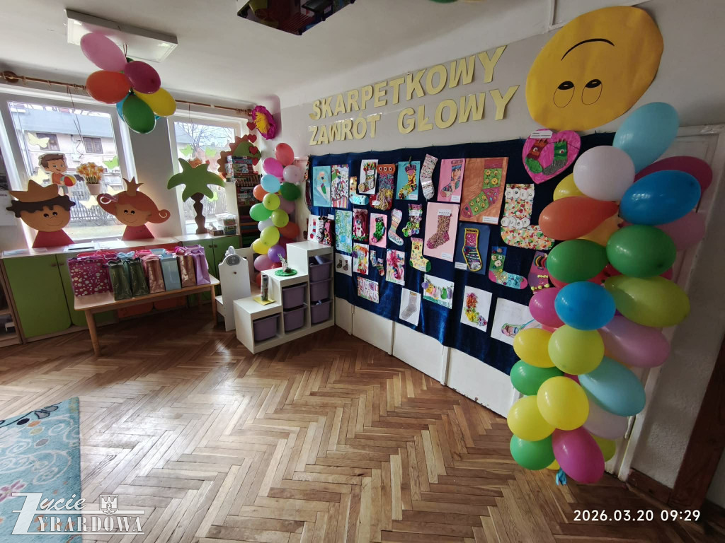 Kolorowa skarpetka w MIP nr 10