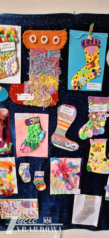 Kolorowa skarpetka w MIP nr 10