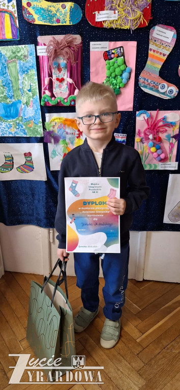 Kolorowa skarpetka w MIP nr 10