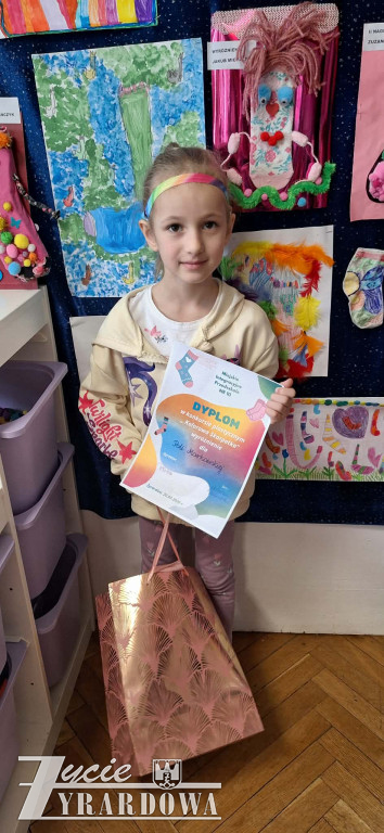 Kolorowa skarpetka w MIP nr 10