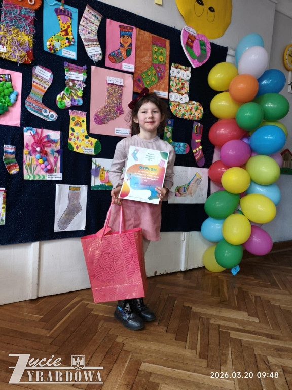 Kolorowa skarpetka w MIP nr 10