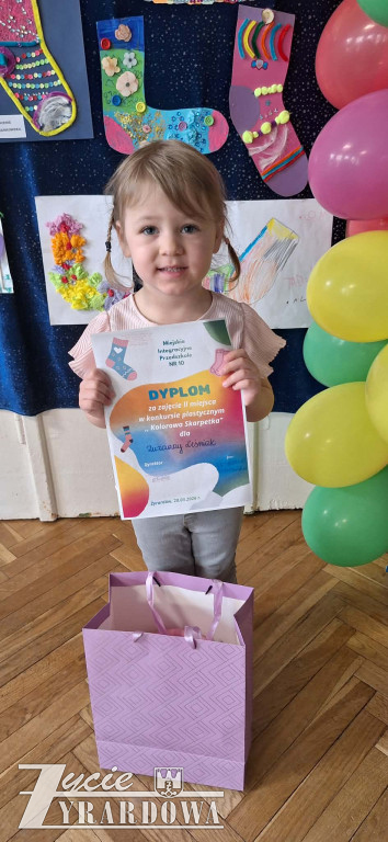 Kolorowa skarpetka w MIP nr 10