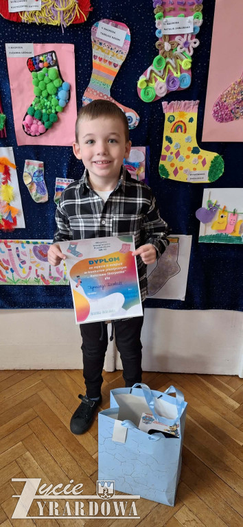 Kolorowa skarpetka w MIP nr 10