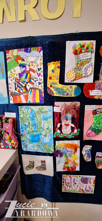 Kolorowa skarpetka w MIP nr 10