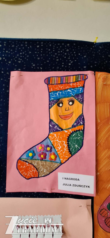 Kolorowa skarpetka w MIP nr 10