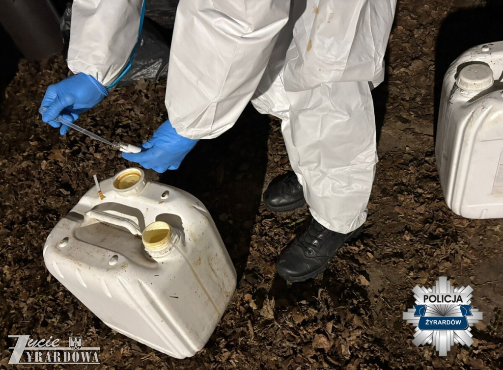 Policjanci zlikwidowali fabrykę narkotyków w Żyrardowie