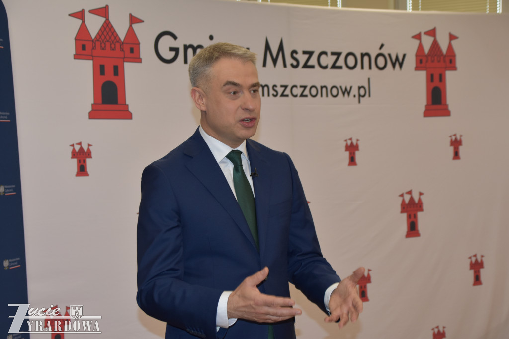 Wicepremier Krzysztof Gawkowski w Mszczonowie
