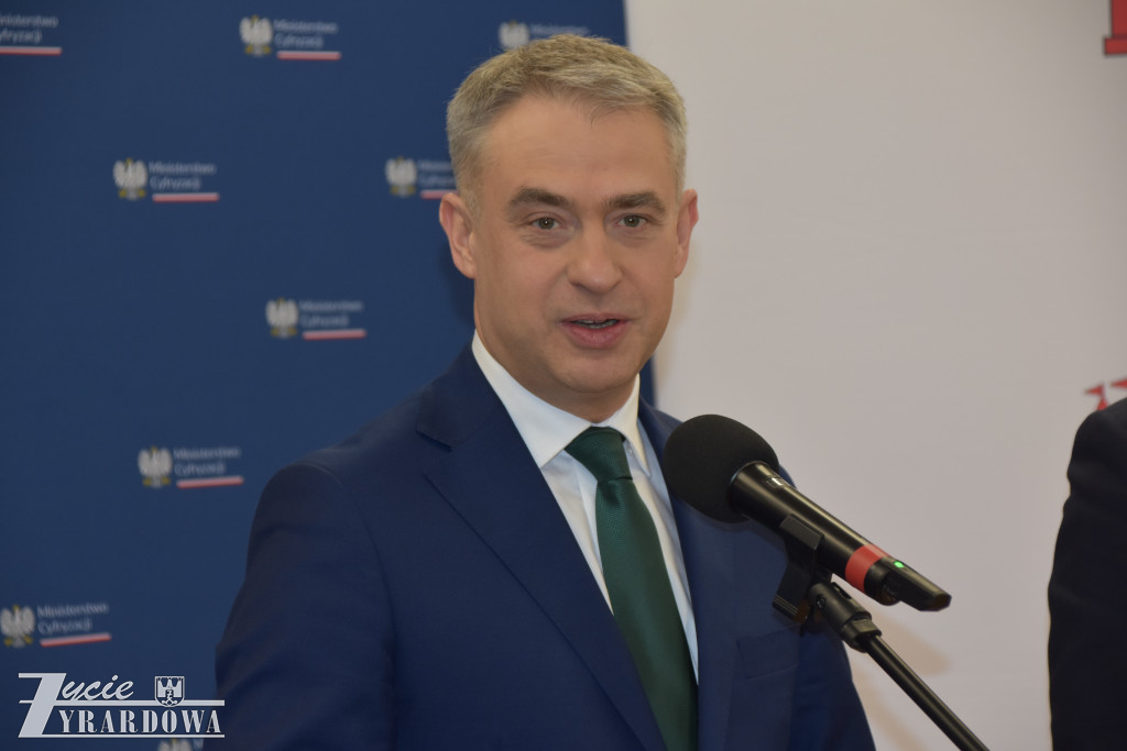 Wicepremier Krzysztof Gawkowski w Mszczonowie