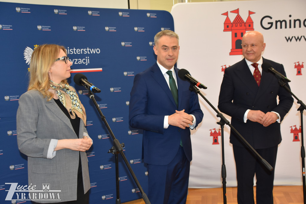 Wicepremier Krzysztof Gawkowski w Mszczonowie