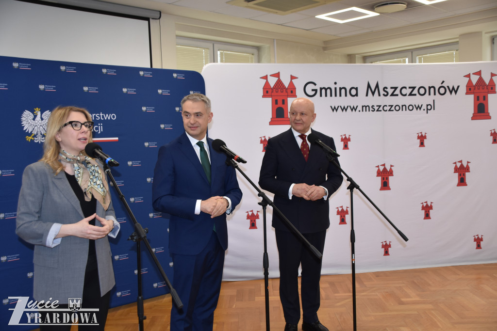 Wicepremier Krzysztof Gawkowski w Mszczonowie