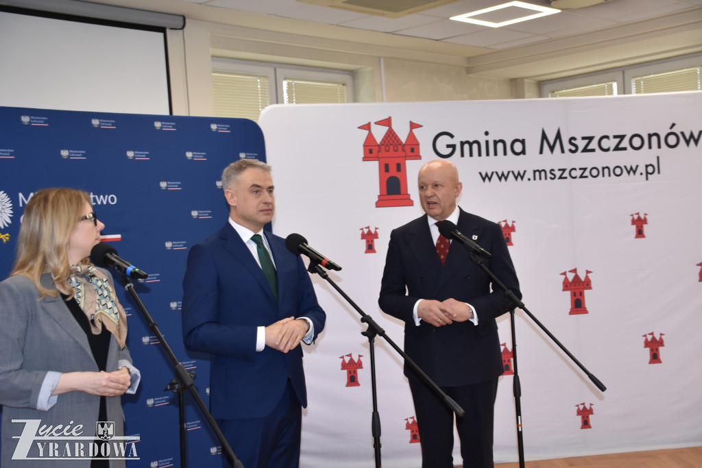 Wicepremier Krzysztof Gawkowski w Mszczonowie