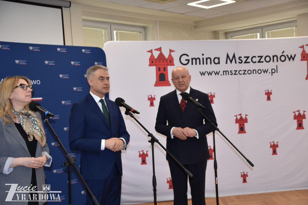 Wicepremier Krzysztof Gawkowski w Mszczonowie