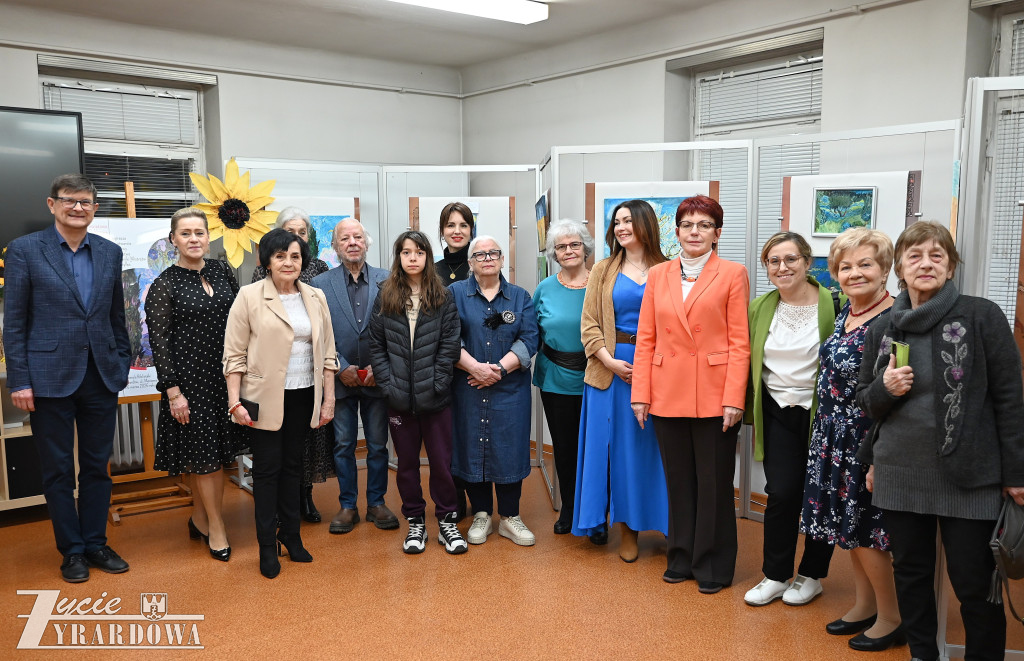 To był miły wieczór w atmosferze sztuki