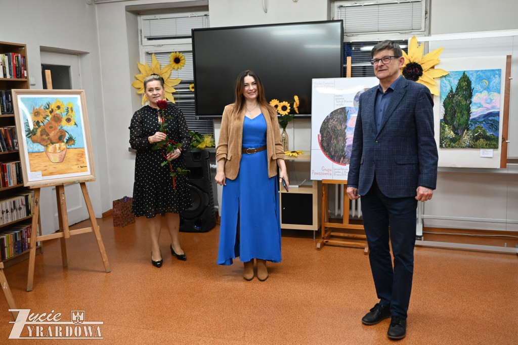 To był miły wieczór w atmosferze sztuki